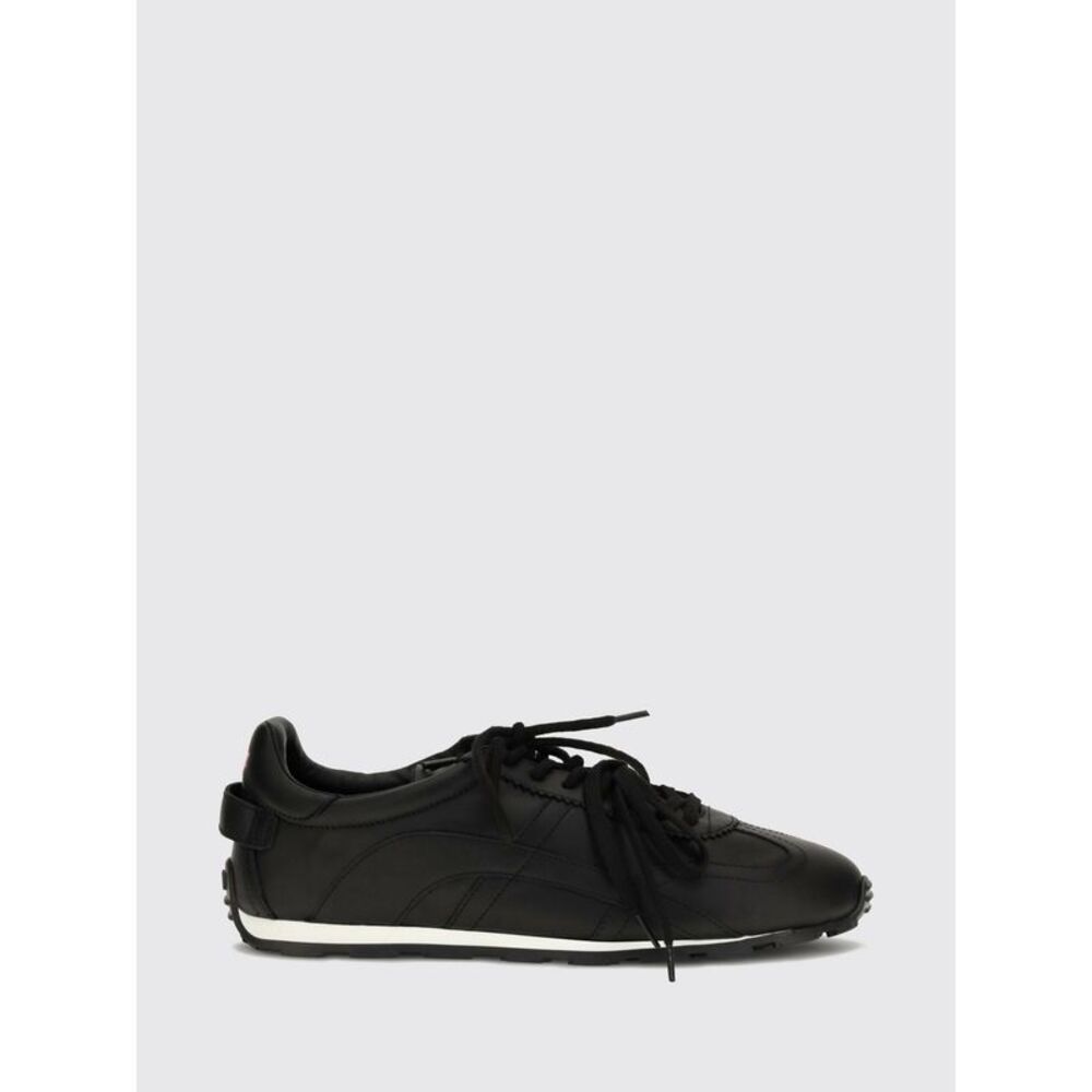 Dsquared2 Men Dsquared2 Low-Top Calf Leather Trainers With Serrated Sole